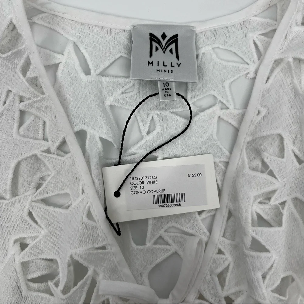 Milly Minis Girl Coverup, 10Y, NWT